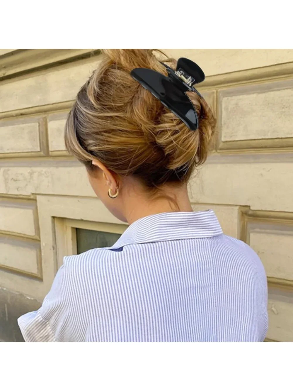 2 Pcs Non-Slip Hair Claw Clips for Women - Stylish Hair Accessories Set